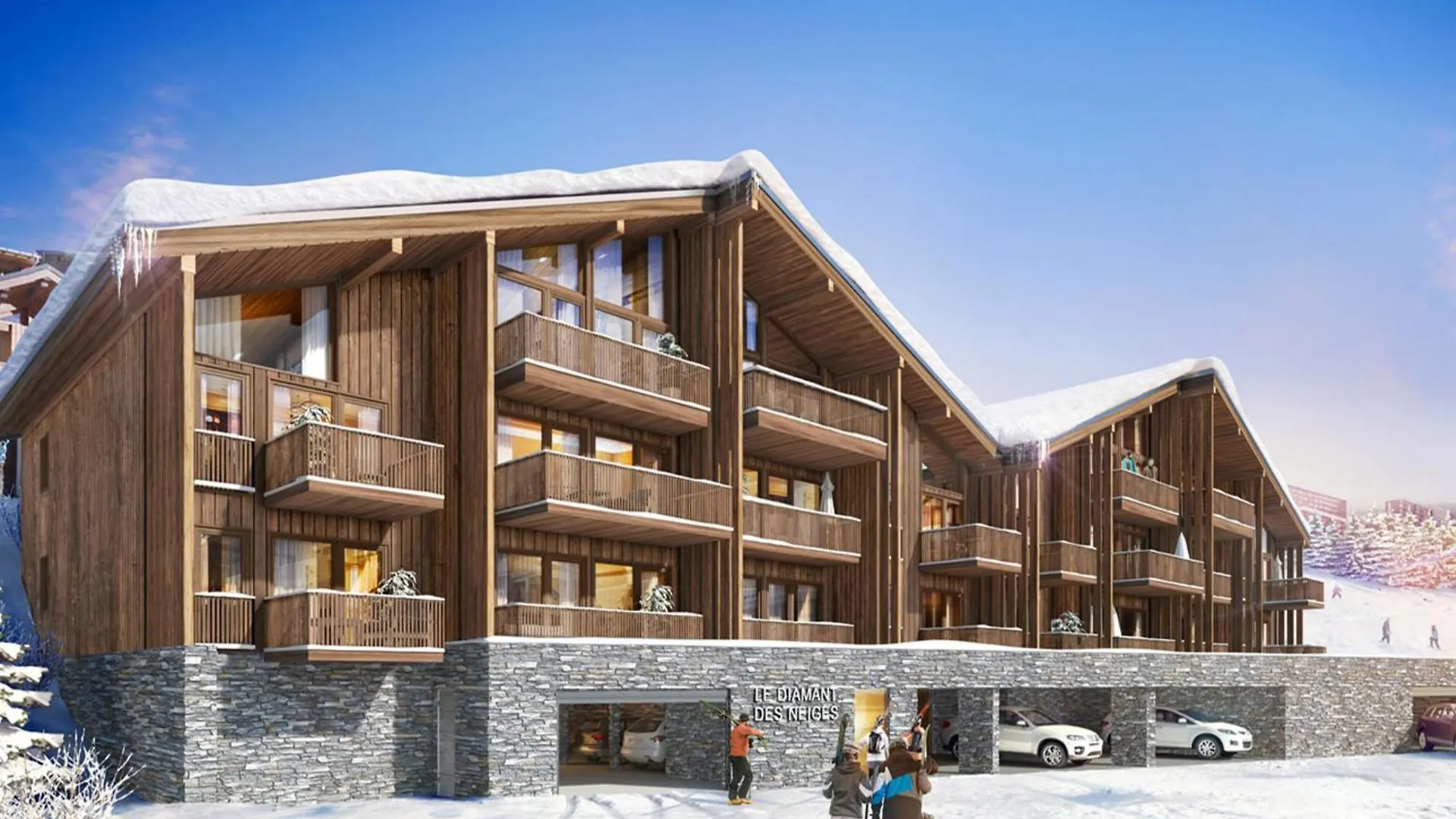 Magnifique Appartement Neuf Avec Grande Terrasse Et Parking, Plagne 1800 - Fr-1-455-160 La Plagne-Tarentaise