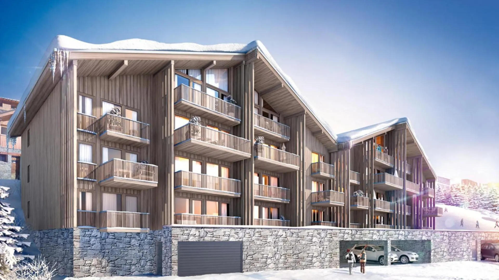 Διαμέρισμα Magnifique Appartement Neuf Avec Grande Terrasse Et Parking, Plagne 1800 - Fr-1-455-160 La Plagne-Tarentaise